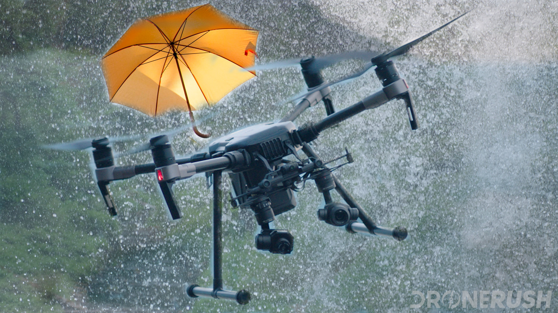 Good Idea Bad Idea Droning In The Rain Drone Rush